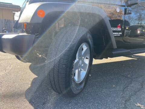 2012 Jeep Wrangler Unlimited Sport