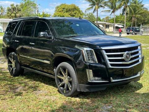 2015 Cadillac Escalade for sale at Transcontinental Car USA Corp in Fort Lauderdale FL