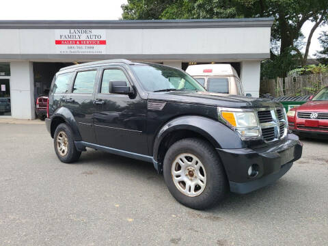 2011 Dodge Nitro for sale at Landes Family Auto Sales in Attleboro MA