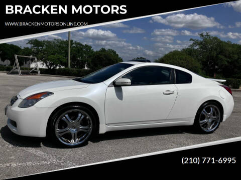 2008 Nissan Altima for sale at BRACKEN MOTORS in San Antonio TX