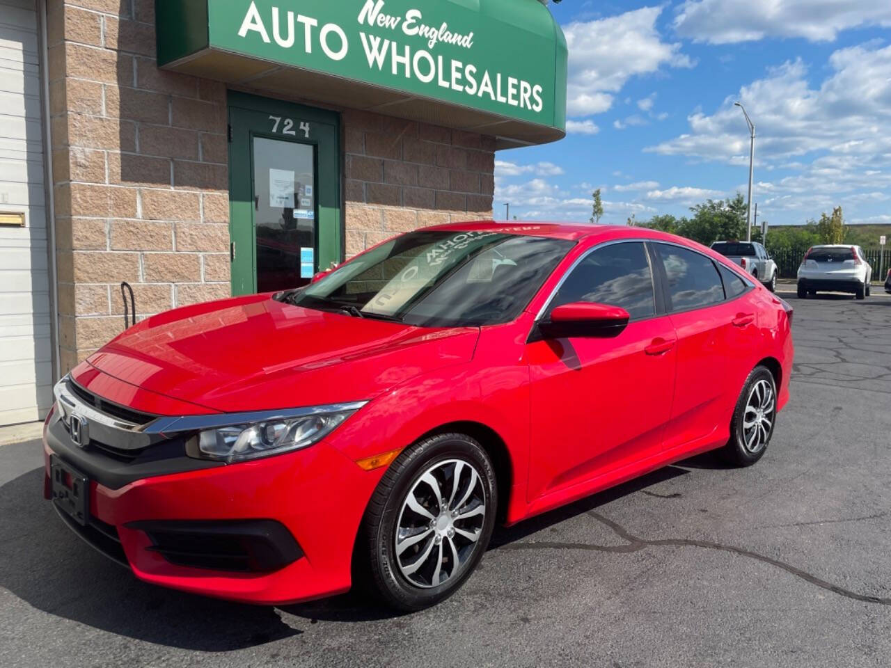 2016 Honda Civic for sale at New England Wholesalers in Springfield, MA