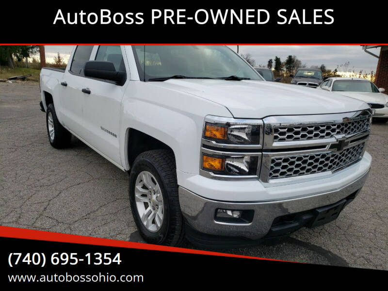 2014 Chevrolet Silverado 1500 for sale at AutoBoss PRE-OWNED SALES in Saint Clairsville OH