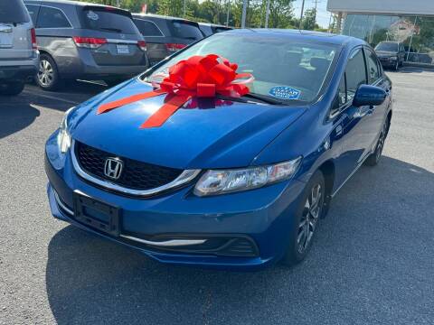 2015 Honda Civic for sale at Charlotte Auto Group, Inc in Monroe NC