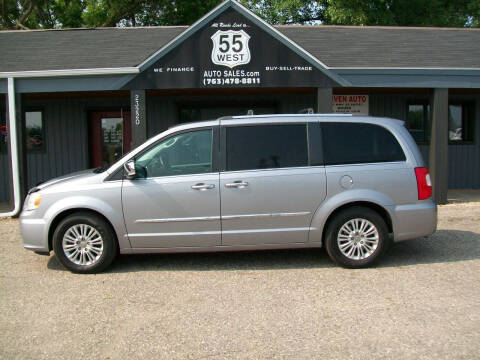 2013 Chrysler Town and Country for sale at 55 West Auto Sales in Corcoran MN