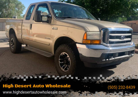 2001 Ford F-250 Super Duty for sale at High Desert Auto Wholesale in Albuquerque NM