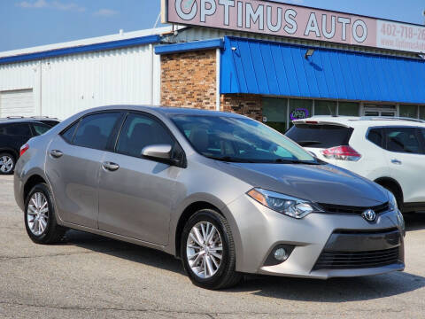 2015 Toyota Corolla for sale at Optimus Auto in Omaha NE