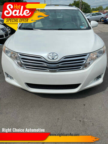 2010 Toyota Venza for sale at Right Choice Automotive in Rochester NY