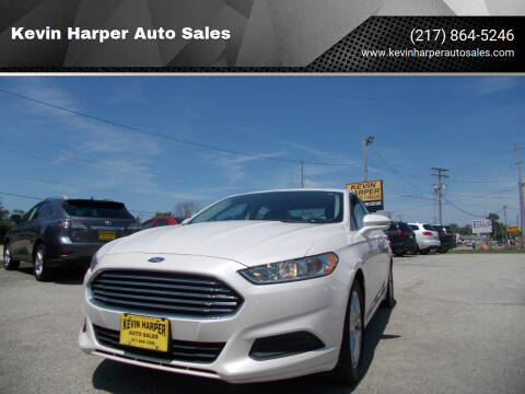 2013 Ford Fusion for sale at Kevin Harper Auto Sales in Mount Zion IL
