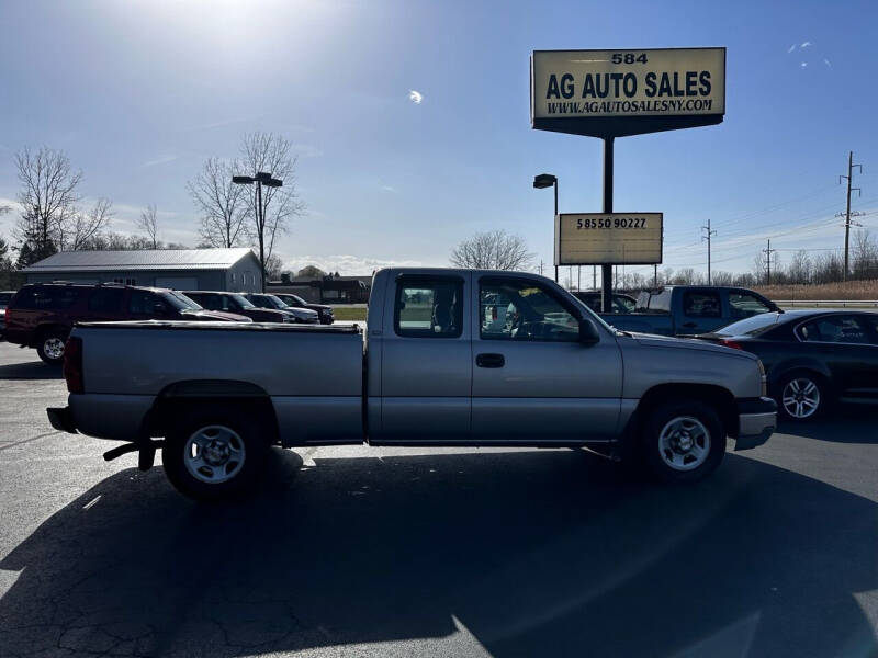 2003 Chevrolet Silverado 1500 for sale at AG Auto Sales in Ontario NY