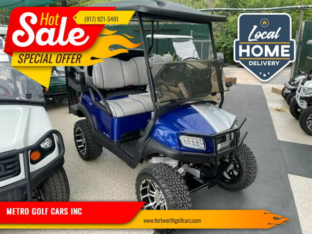 2018 Club Car 4 Passenger Electric Lift for sale at METRO GOLF CARS INC in Fort Worth TX
