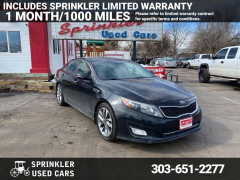 2014 Kia Optima for sale at Sprinkler Used Cars in Longmont CO
