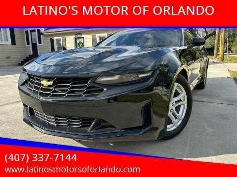 2020 Chevrolet Camaro for sale at LATINO'S MOTOR OF ORLANDO in Orlando FL