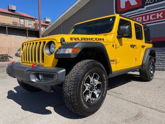 2020 Jeep Wrangler Unlimited for sale at Red Rock Auto Sales in Saint George UT
