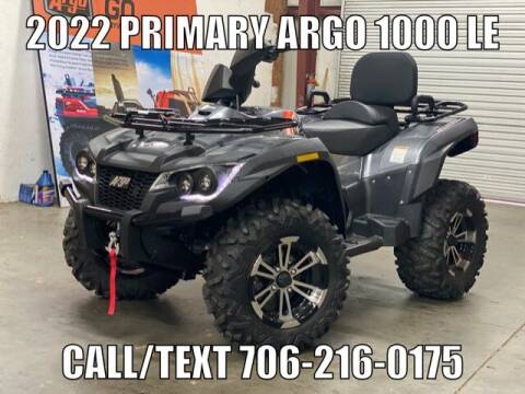 2022 Argo ATV Xplorer XRT 1000 LE for sale at PRIMARY AUTO GROUP Jeep Wrangler Hummer Argo Sherp in Dawsonville GA