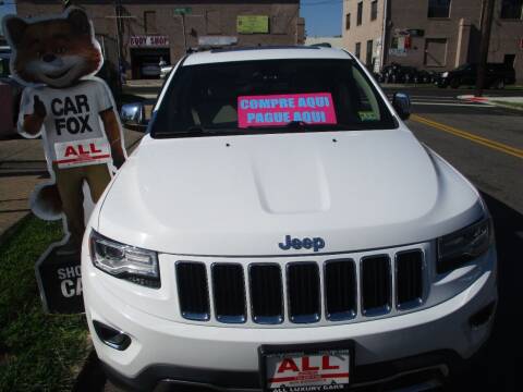2014 Jeep Grand Cherokee for sale at ALL Luxury Cars in New Brunswick NJ
