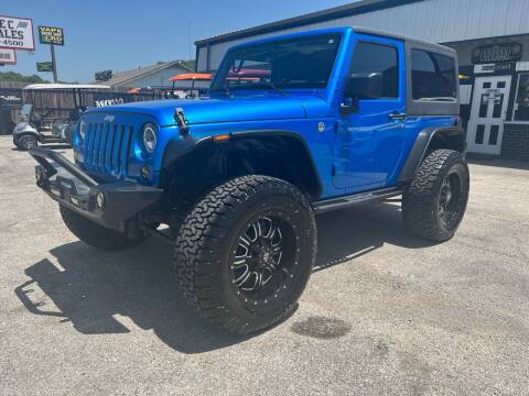2015 Jeep Wrangler for sale at Triple C Auto Sales in Gainesville TX