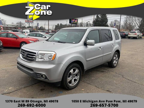 2012 Honda Pilot for sale at Car Zone in Otsego MI