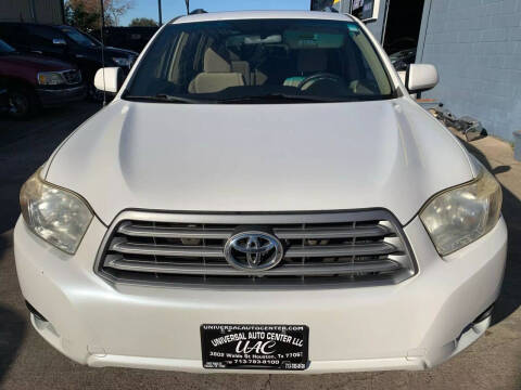 2009 Toyota Highlander for sale at Universal Auto Center in Houston TX