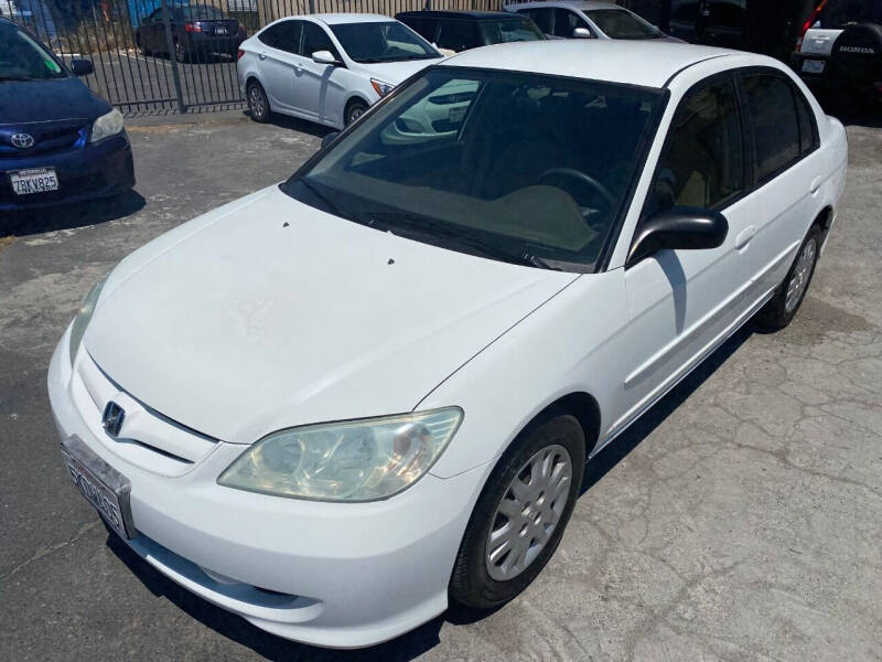 2004 Honda Civic for sale at 101 Auto Sales in Sacramento CA