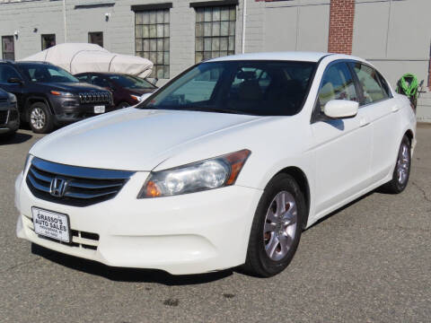 2012 Honda Accord for sale at Grasso's Auto Sales in Providence RI