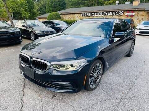 2017 BMW 5 Series for sale at Classic Luxury Motors in Buford GA