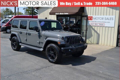 2020 Jeep Wrangler Unlimited for sale at Nick's Motor Sales in Kalkaska MI
