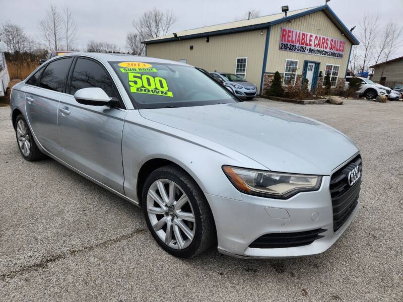 2013 Audi A6 for sale at Reliable Cars Sales Inc. in Michigan City IN