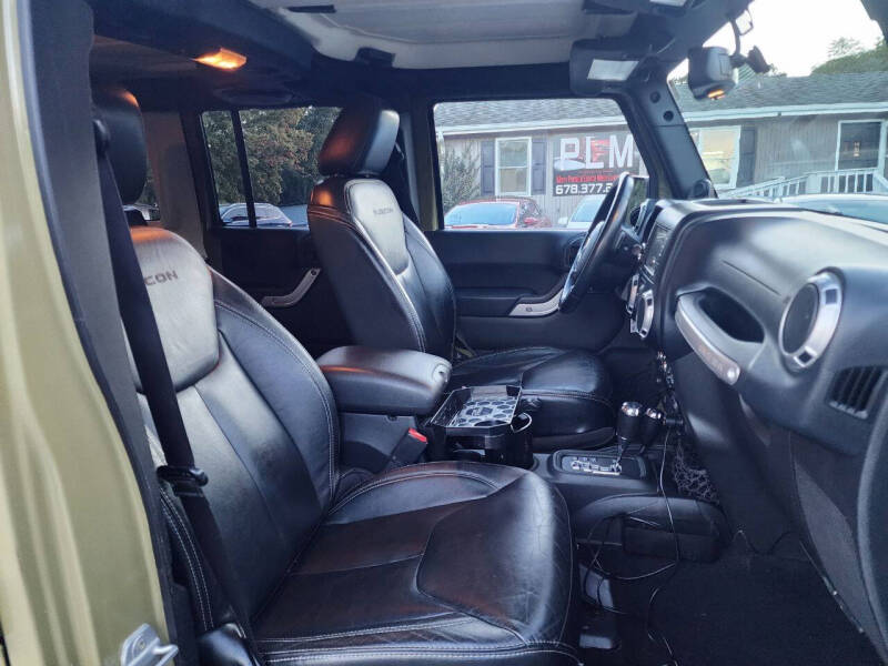 2013 Jeep Wrangler Unlimited Rubicon