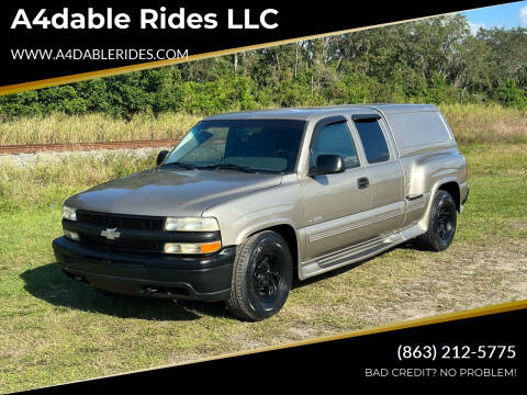 2002 Chevrolet Silverado 1500 for sale at A4dable Rides LLC in Haines City FL