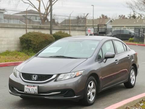 2014 Honda Civic for sale at United Star Motors in Sacramento CA