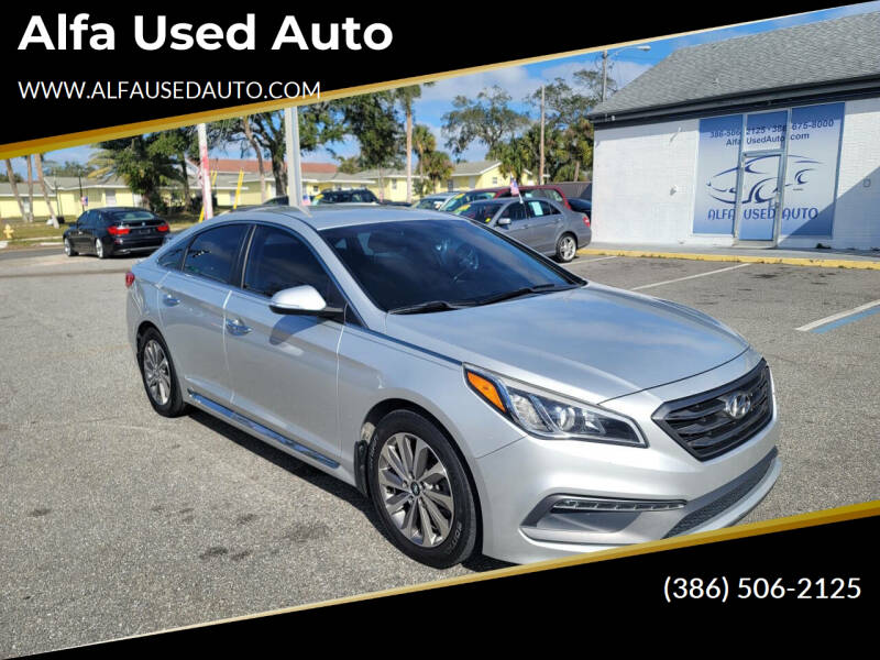 2015 Hyundai Sonata for sale at Alfa Used Auto in Holly Hill FL