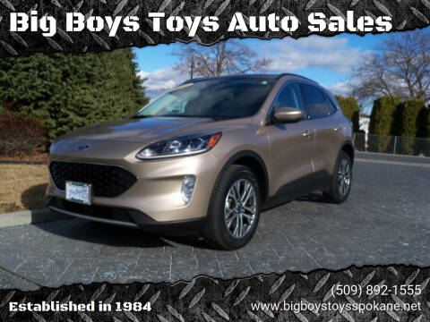 2021 Ford Escape for sale at Big Boys Toys Auto Sales in Spokane Valley WA