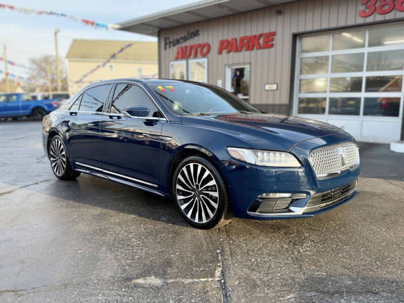 2017 Lincoln Continental Black Label