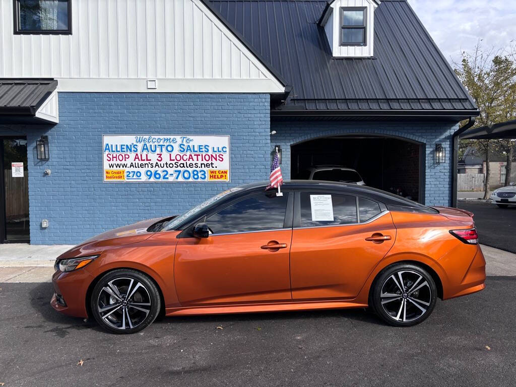 2021 Nissan Sentra for sale at Michael Johnson @ Allens Auto Sales Hopkinsville in Hopkinsville, KY