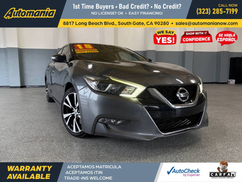 2018 Nissan Maxima