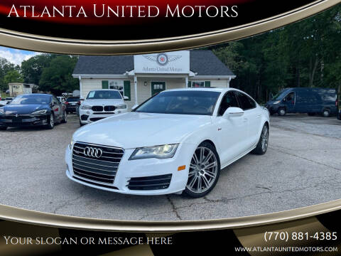 2013 Audi A7 for sale at Atlanta United Motors in Jefferson GA