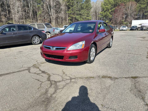 2006 Honda Accord for sale at Z Auto Sales Inc. in Rocky Mount NC