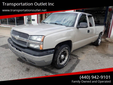 2005 Chevrolet Silverado 1500 for sale at Transportation Outlet Inc in Eastlake OH