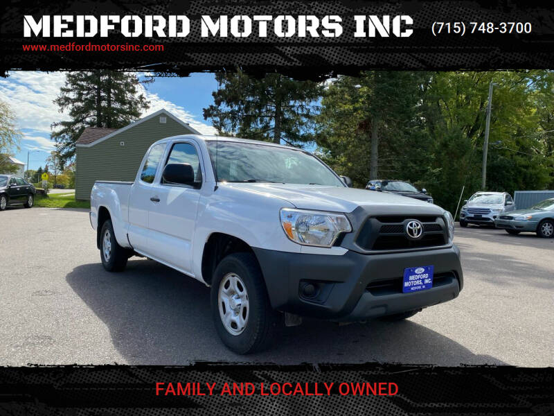 2015 Toyota Tacoma for sale at MEDFORD MOTORS INC in Medford WI