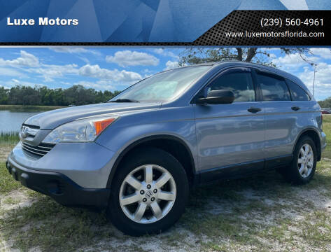 2008 Honda CR-V for sale at Luxe Motors in Fort Myers FL