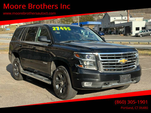 2015 Chevrolet Tahoe for sale at Moore Brothers Inc in Portland CT