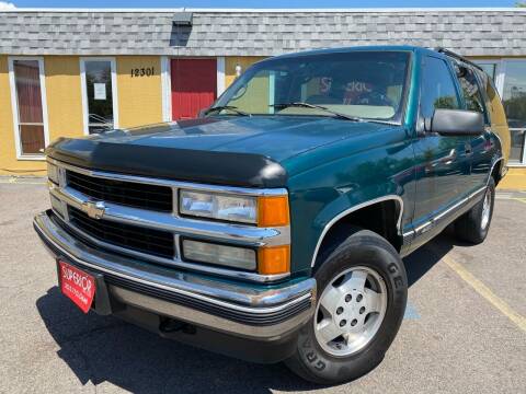 1995 Chevrolet Tahoe for sale at Superior Auto Sales, LLC in Wheat Ridge CO