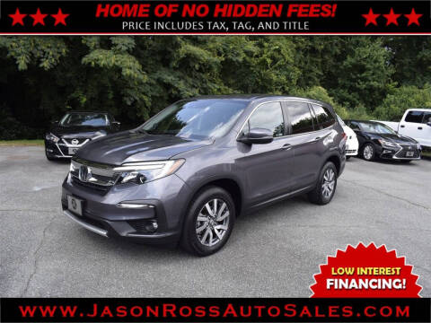 2020 Honda Pilot for sale at Jason Ross Auto Sales in Burlington NC