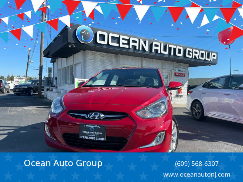 2013 Hyundai Accent for sale at Ocean Auto Group in Pleasantville NJ