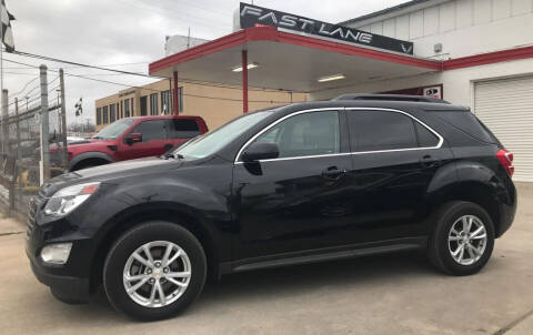 2016 Chevrolet Equinox for sale at FAST LANE AUTO SALES in San Antonio TX