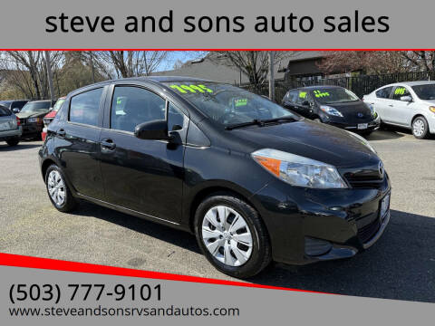 2014 Toyota Yaris for sale at steve and sons auto sales in Happy Valley OR
