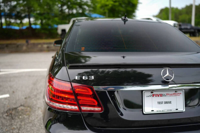 2016 Mercedes-Benz E-Class AMG E 63 S