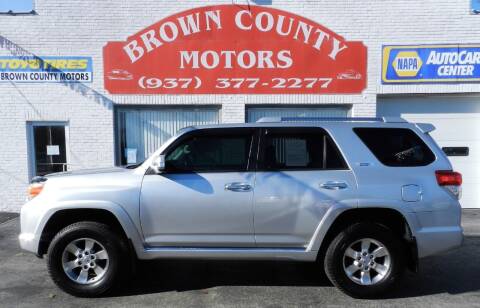 2011 Toyota 4Runner for sale at Brown County Motors in Russellville OH