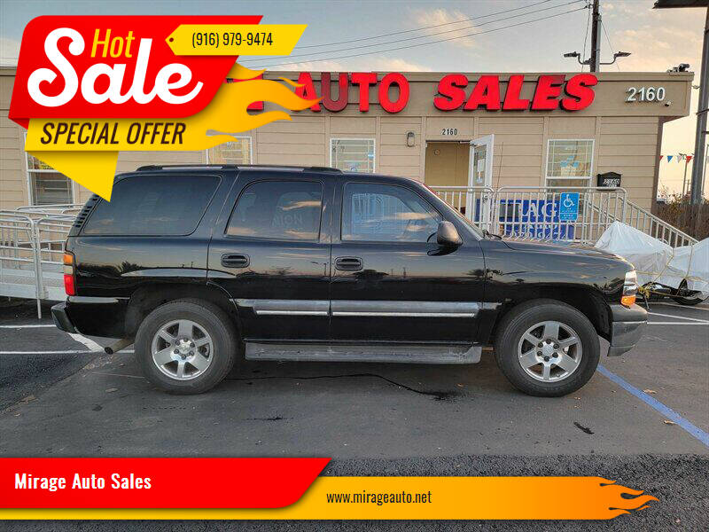 2004 Chevrolet Tahoe for sale at Mirage Auto Sales in Sacramento CA