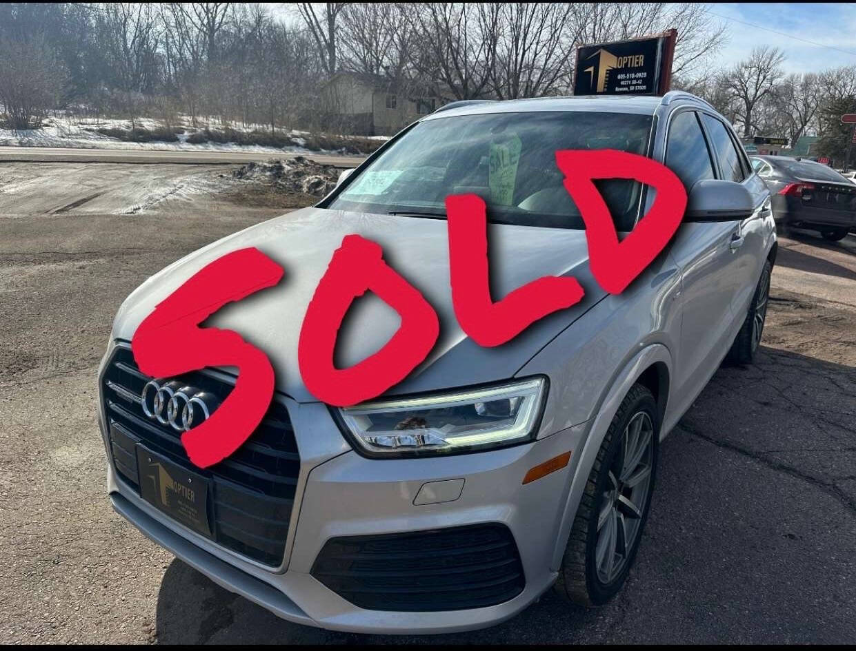 2018 Audi Q3 for sale at Top Tier Motors in Brandon, SD